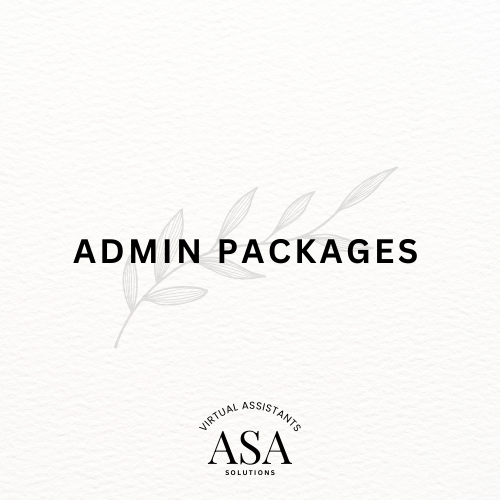 Virtual Assistant Admin Packages For Small Businesses And Medium Businesses