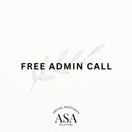 Virtual Assistant Free Admin Call By ASA Solutions